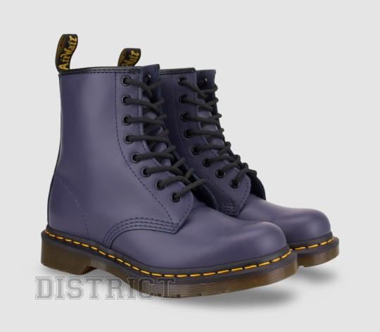 Dr. Martens Черевики Dr. Martens 1460 Smooth Leather 27139403 Indigo - Заображення 3