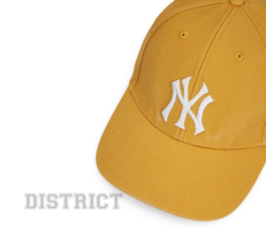 47 Brand Кепка 47 Brand New York Yankees B-GWMVP17GWS-FG Yellow - Заображення 3