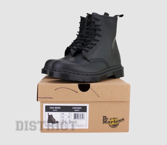 Dr.Martens DR.MARTENS 14353001-1460 Черевики 36(3)(р) Black Шкiра smooth mono - Картинка 8