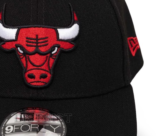 New Era Кепка New Era 9FORTY Chicago Bulls 11405614 Black - Заображення 2