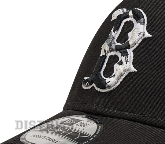 New Era Кепка New Era Boston Red Sox Camo Infill 9Forty 60141719 Black - Заображення 4