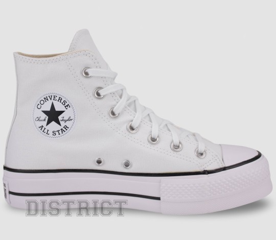 Converse Кеди Converse Chuck Taylor All Star Lift Hi 560846C White - Заображення 1