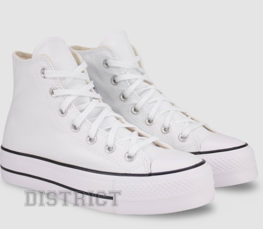 Converse Кеди Converse Chuck Taylor All Star Lift Hi 560846C White - Заображення 3