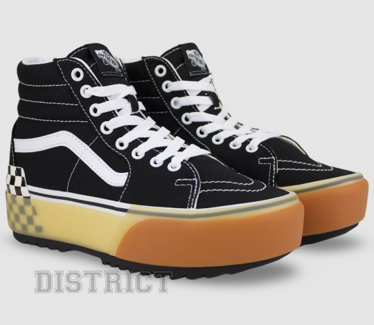 Vans VANS Sk8-Hi Stacked VNOA4BTWVLV1(VX613) Кросiвки 37(5,5)(р) Checkerboard/Multi/True - Заображення 3