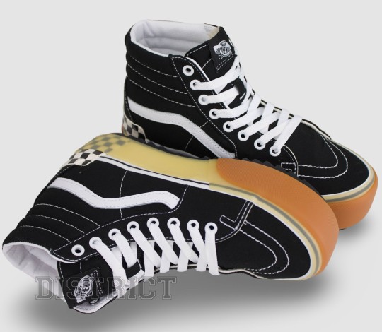 Vans VANS Sk8-Hi Stacked VNOA4BTWVLV1(VX613) Кросiвки 37(5,5)(р) Checkerboard/Multi/True - Заображення 6