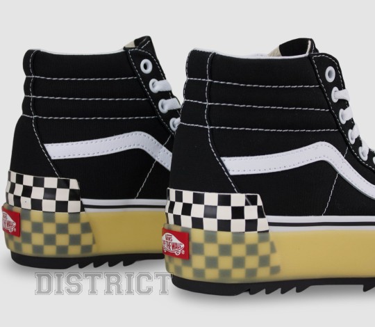 Vans VANS Sk8-Hi Stacked VNOA4BTWVLV1(VX613) Кросiвки 37(5,5)(р) Checkerboard/Multi/True - Заображення 7