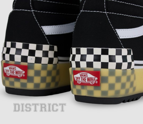 Vans VANS Sk8-Hi Stacked VNOA4BTWVLV1(VX613) Кросiвки 37(5,5)(р) Checkerboard/Multi/True - Заображення 8