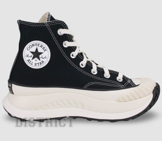 Converse CONVERSE A03277C Кеди 37(4,5)(р) Black/White Матерiал - Заображення 1