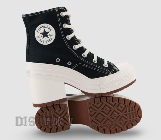 Converse Кеди Converse Chuck 70 De Luxe Heel A05347C Black - Заображення 1