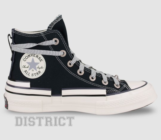 Converse CONVERSE Chuck 70 Hacked A07982C Кеди 37(4,5)(р) Black/White - Картинка 1