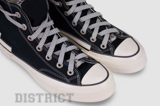 Converse CONVERSE Chuck 70 Hacked A07982C Кеди 37(4,5)(р) Black/White - Картинка 4