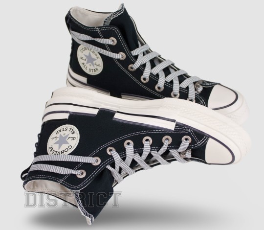 Converse CONVERSE Chuck 70 Hacked A07982C Кеди 37(4,5)(р) Black/White - Картинка 5