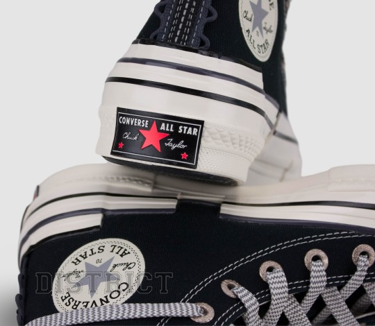 Converse CONVERSE Chuck 70 Hacked A07982C Кеди 37(4,5)(р) Black/White - Картинка 7