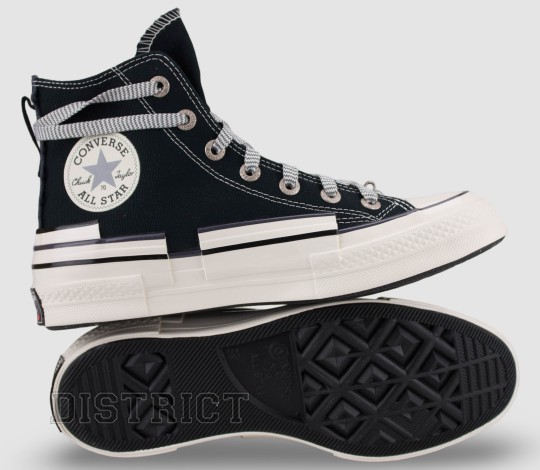 Converse CONVERSE Chuck 70 Hacked A07982C Кеди 37(4,5)(р) Black/White - Картинка 9