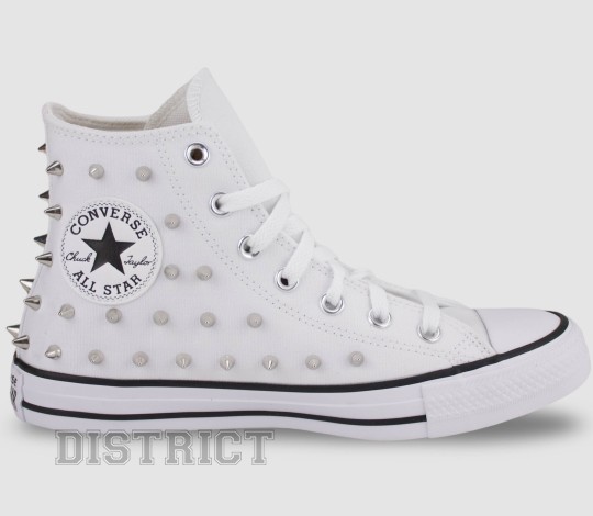 Converse CONVERSE Ctas Hi A06444C Кеди 37(6,5)(р) White - Картинка 1