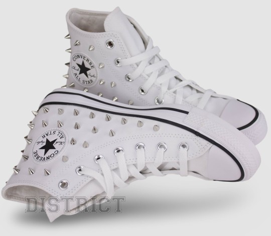 Converse CONVERSE Ctas Hi A06444C Кеди 37(6,5)(р) White - Картинка 5