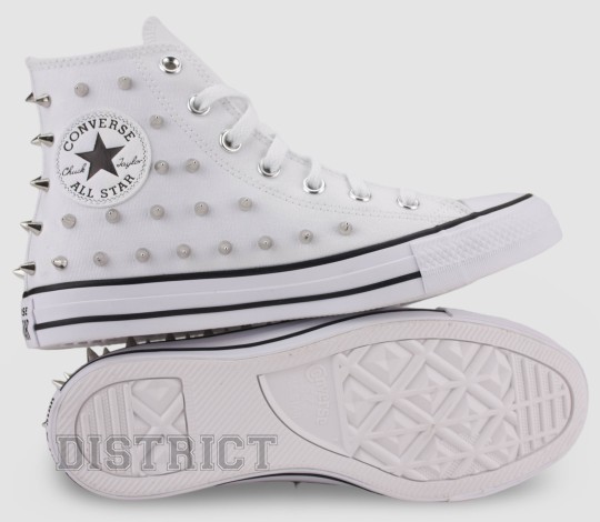 Converse CONVERSE Ctas Hi A06444C Кеди 37(6,5)(р) White - Картинка 8