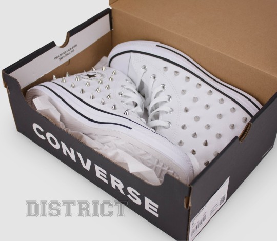 Converse CONVERSE Ctas Hi A06444C Кеди 37(6,5)(р) White - Картинка 9