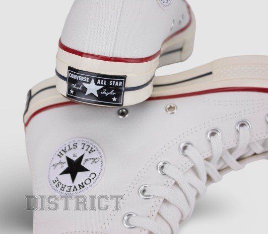 Converse CONVERSE Chuck70 162056C Кеди 36(3,5)(р) White Матерiал - Заображення 6