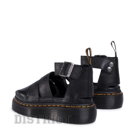 Dr. Martens Босоніжки Dr. Martens Clarissa II Milled Nappa 24476001 Black - Заображення 3