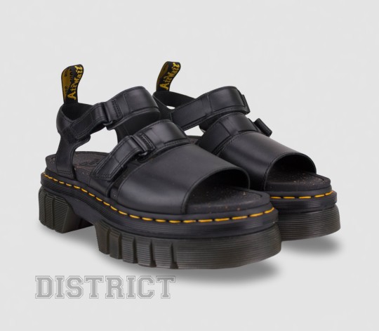 Dr. Martens Босоніжки Dr. Martens Ricki Nappa Lux 3-Strap Platform 27405001 Black - Заображення 3