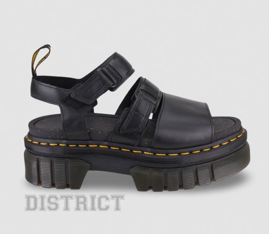 Dr. Martens Босоніжки Dr. Martens Ricki Nappa Lux 3-Strap Platform 27405001 Black - Заображення 1