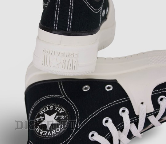 Converse CONVERSE Ctas Construct A05094C Кеди 36(4)(р) Black/White Матерiал - Заображення 6