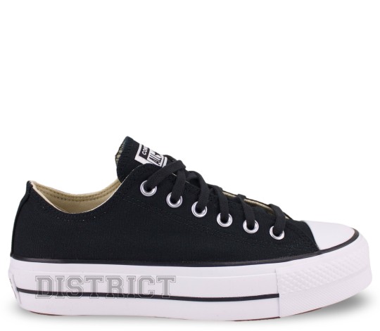 Converse Кеди Converse Chuck Taylor All Star Lift Ox 560250C Black - Заображення 1