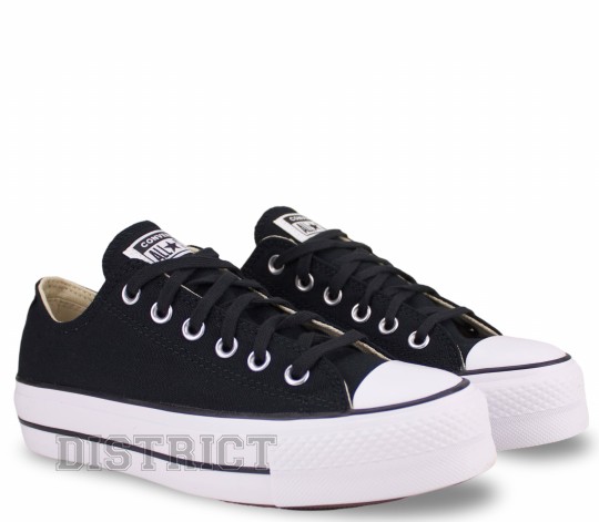 Converse Кеди Converse Chuck Taylor All Star Lift Ox 560250C Black - Заображення 3