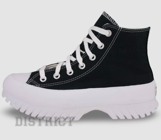 Converse CONVERSE Ctas Lugged A00870C Кеди 36(3,5)(р) Black/White Матерiал - Заображення 2