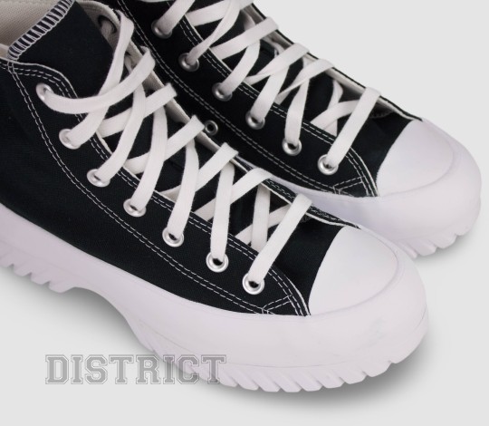 Converse CONVERSE Ctas Lugged A00870C Кеди 36(3,5)(р) Black/White Матерiал - Заображення 5