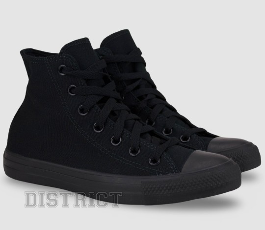 Converse Кеды Converse Chuck Taylor All Star Hi Monochrome M3310C Black - Картинка 1