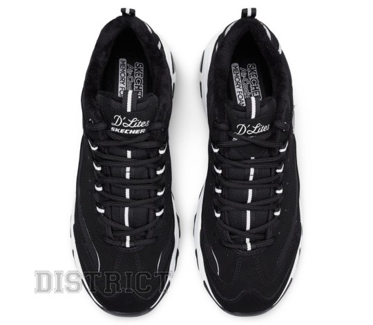 Skechers Кросівки Skechers D'Lites Freeze Talk 66666125 BLK чорні - Заображення 4