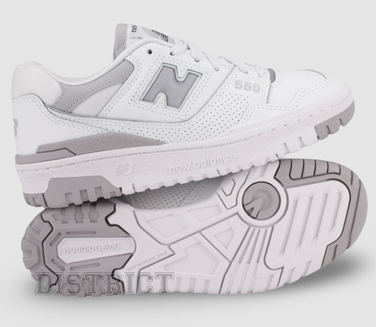 New Balance NEW BALANCE BBW550BB Кросiвки 36(5,5)(р) White/Grey - Заображення 6